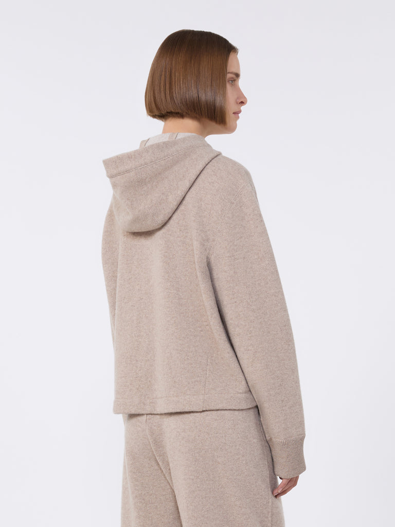 Cashmere and wool jersey sweatshirt