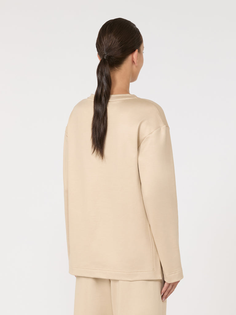 max mara silk and cotton sweatshirt