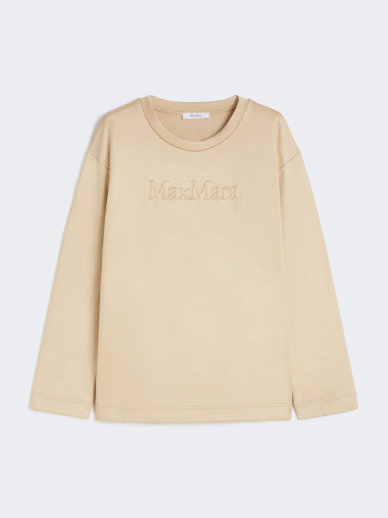 max mara silk and cotton sweatshirt