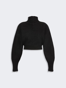 Max Mara Cropped wool and cashmere jersey sweatshirt for Women