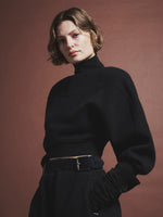 Max Mara Cropped wool and cashmere jersey sweatshirt for Women