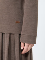 max mara silk-blend jersey sweatshirt for women