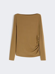 max mara viscose crepe jersey t-shirt for women