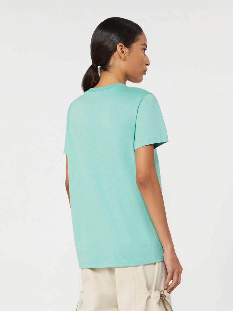 max mara jersey logo t-shirt