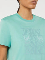 max mara jersey logo t-shirt for women