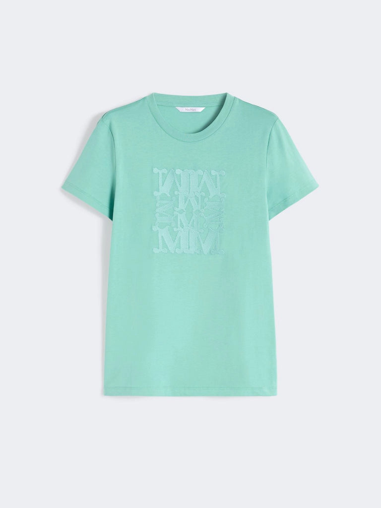max mara jersey logo t-shirt