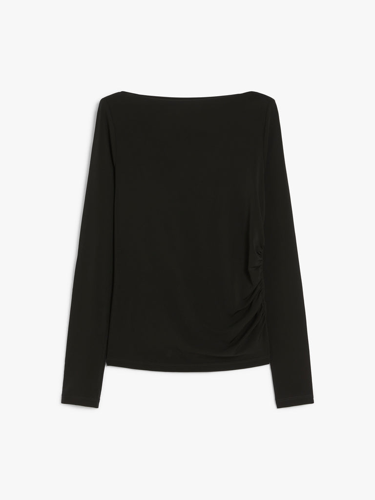 max mara draped jersey t-shirt