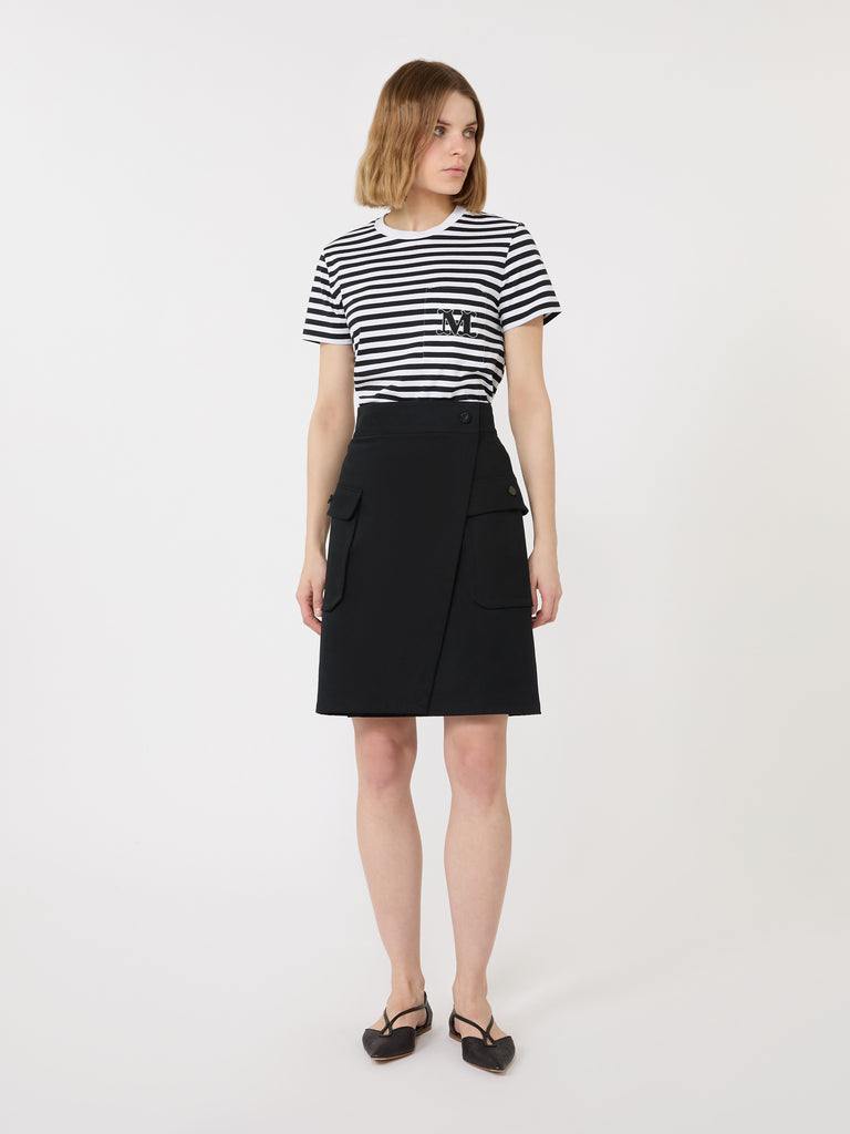max mara striped jersey t-shirt