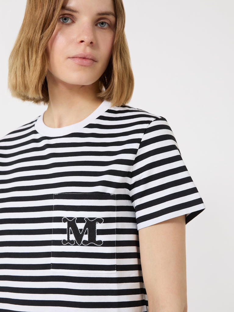 max mara striped jersey t-shirt