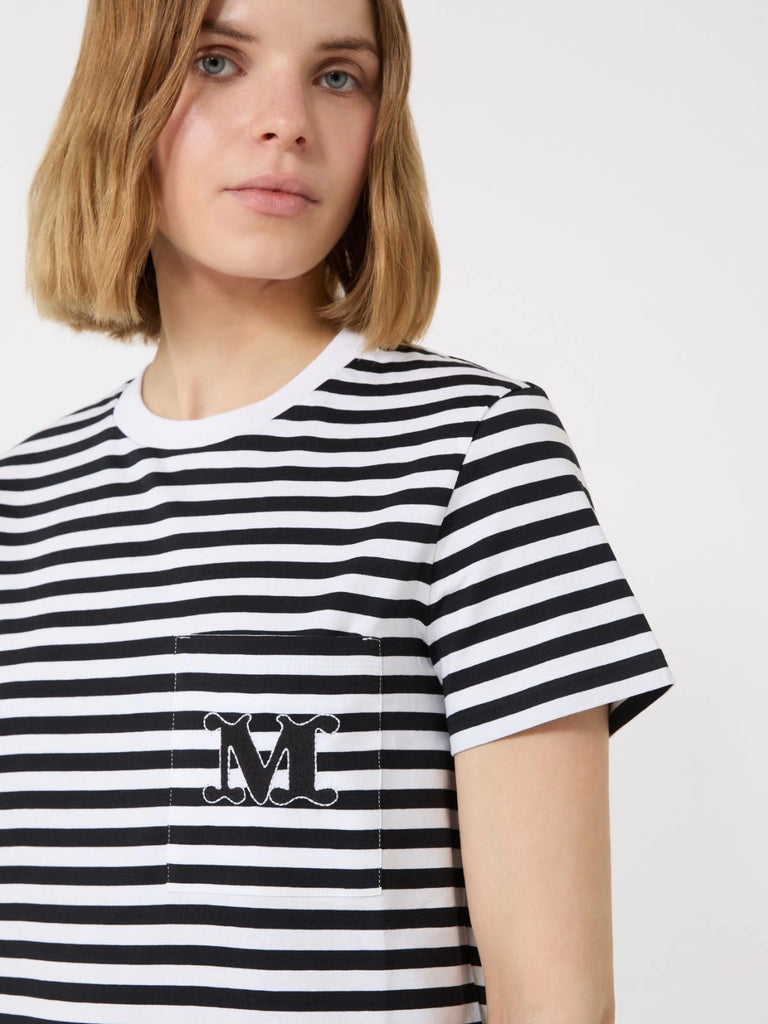 max mara striped jersey t-shirt
