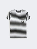 max mara striped jersey t-shirt for women