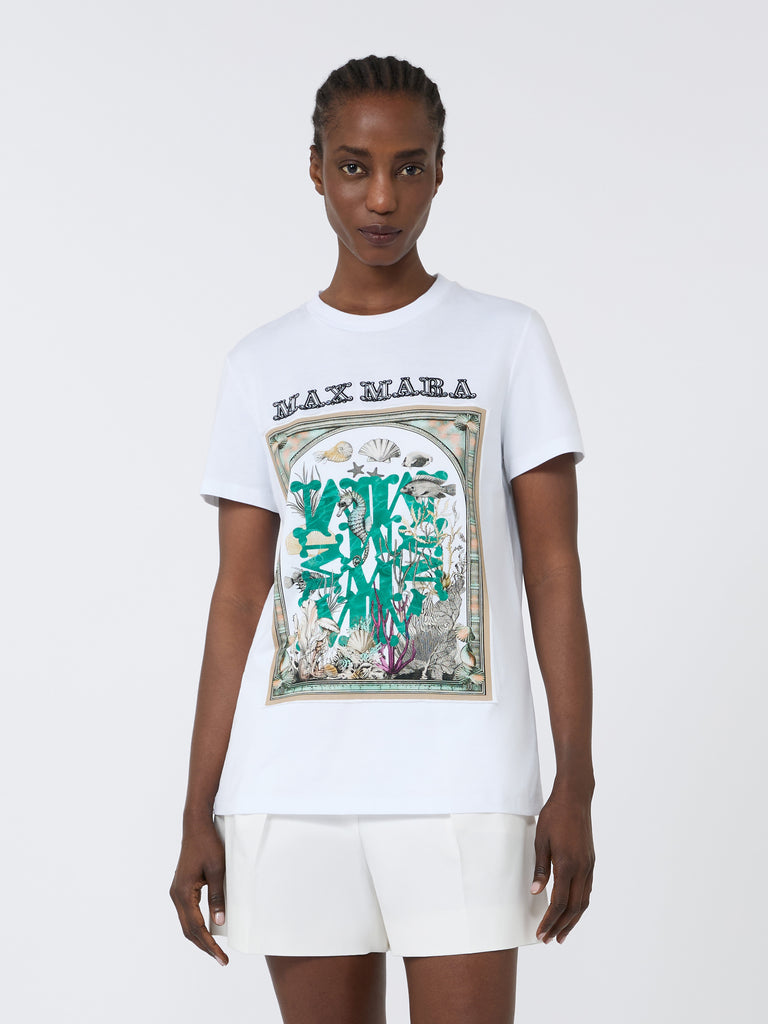 max mara cotton jersey t-shirt