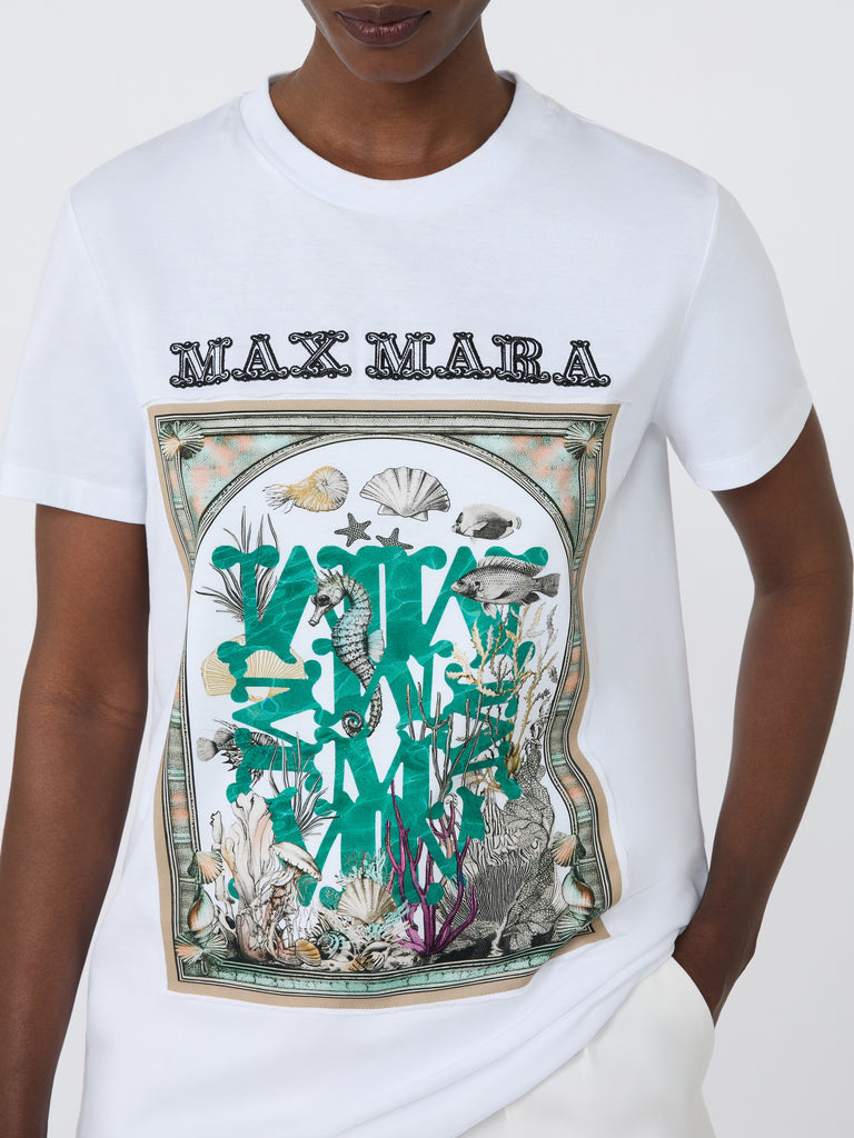 max mara cotton jersey t-shirt