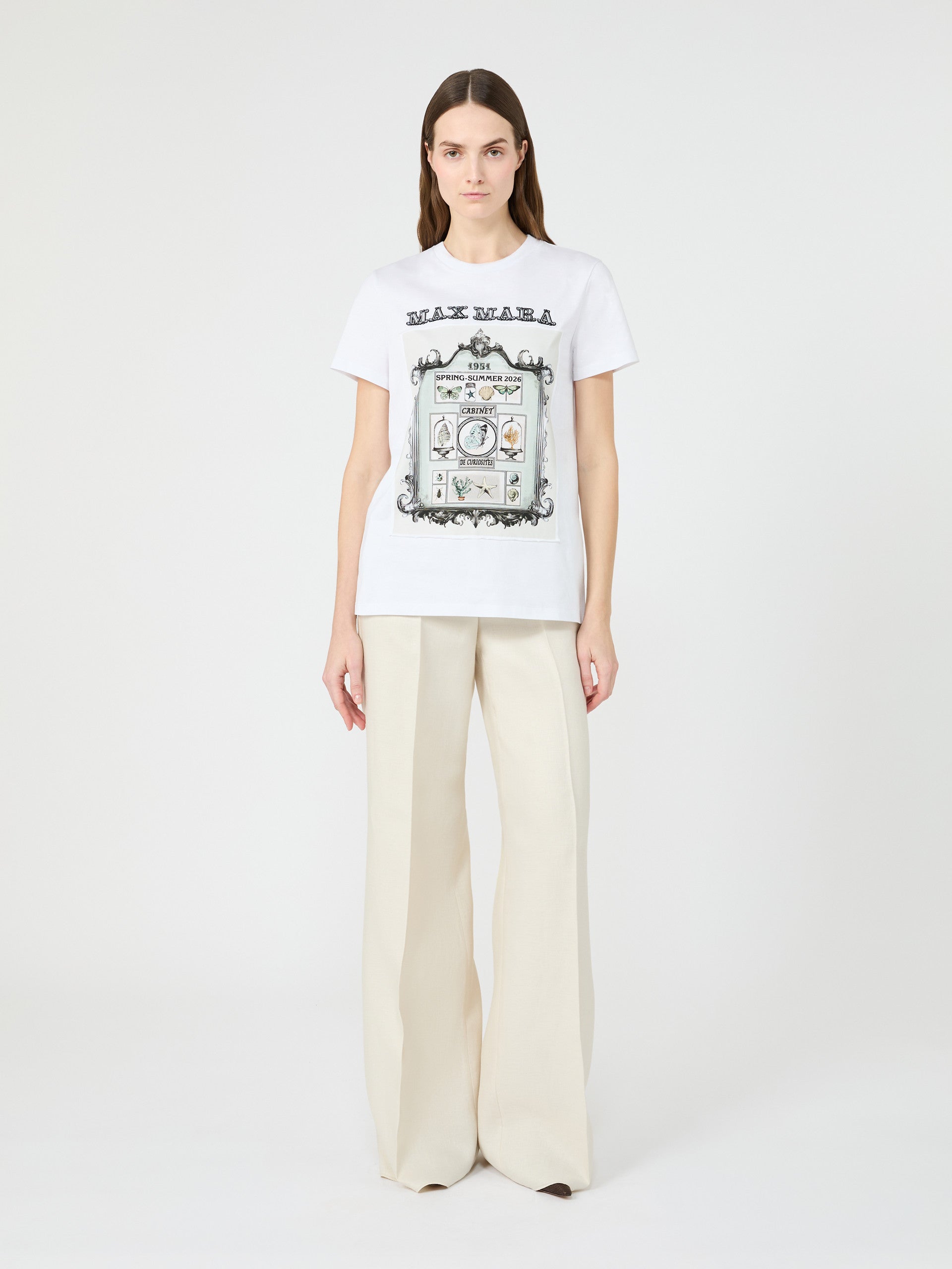 max mara cotton jersey t-shirt for women