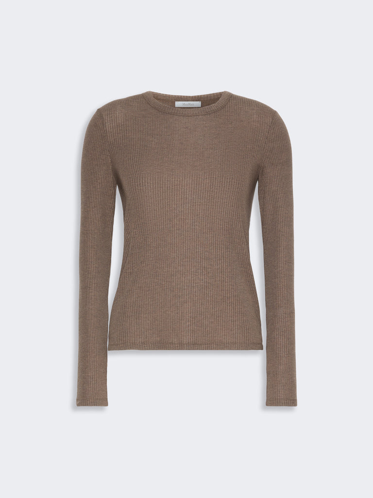 max mara long-sleeved jersey t-shirt
