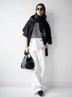 max mara striped cotton mesh t-shirt for women