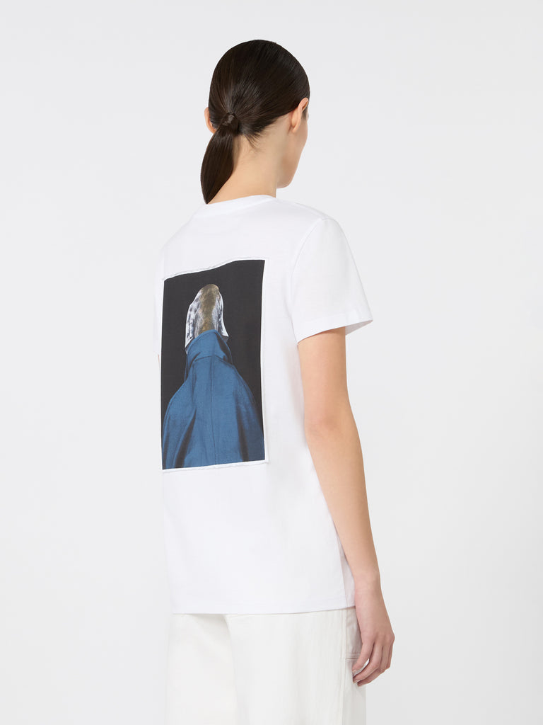 max mara iconic print-adorned jersey t-shirt