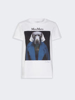 max mara iconic print-adorned jersey t-shirt for women