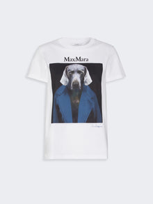 max mara iconic print-adorned jersey t-shirt for women