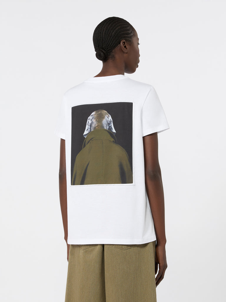 max mara iconic print-adorned jersey t-shirt