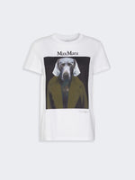 max mara iconic print-adorned jersey t-shirt for women