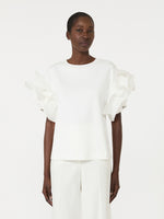 max mara ruched jersey t-shirt for women