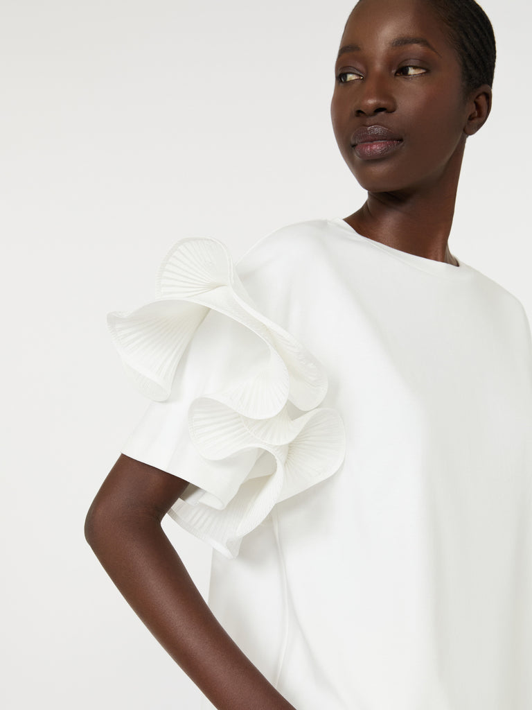 max mara ruched jersey t-shirt