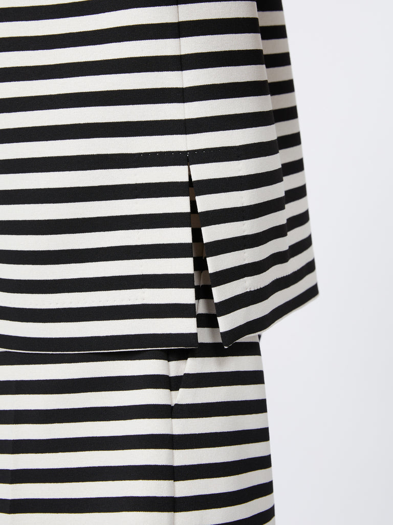 max mara striped jersey shirt