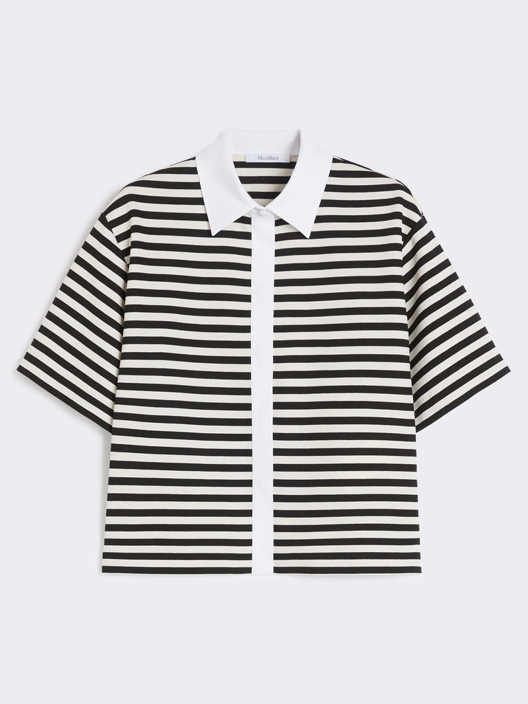 max mara striped jersey shirt