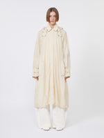 max mara long taffeta raincoat for women