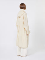 max mara long taffeta raincoat for women