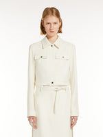Cotton cady cropped jacket