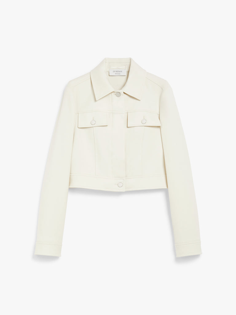Cotton cady cropped jacket