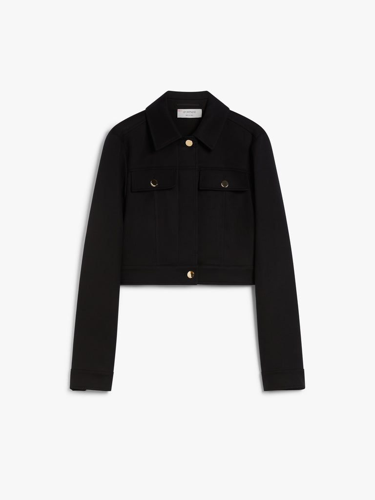 max mara cotton cady cropped jacket