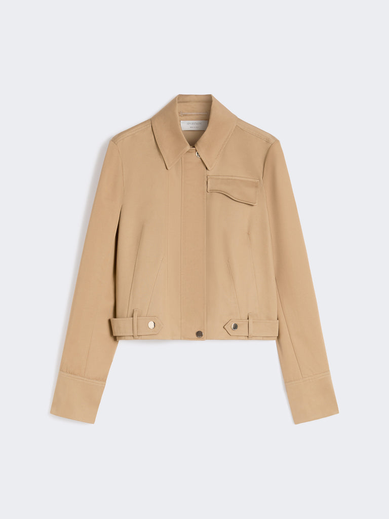 max mara boxy cotton jacket