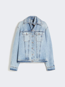 Two-Piece Denim Jacket for Women - Midnightblue - Max Mara UAE