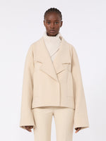 max mara technical wool pea coat for women