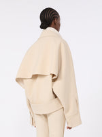 max mara technical wool pea coat for women