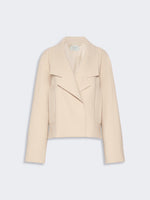 max mara technical wool pea coat for women