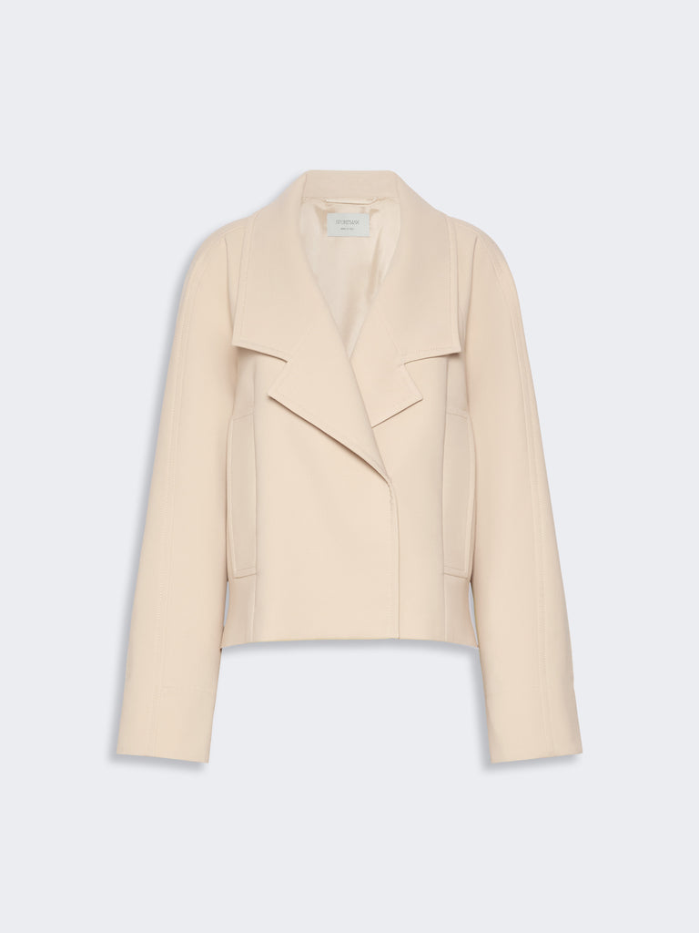 max mara technical wool pea coat