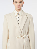 Belted Blazer for Women - Beige - Max Mara UAE