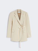 Belted Blazer for Women - Beige - Max Mara UAE