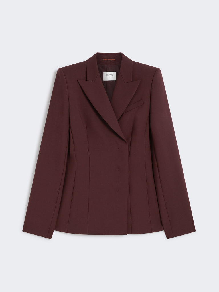 max mara slim-fit gabardine jacket