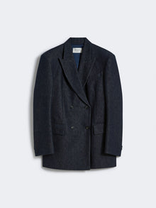 Comfort-Fit Denim Blazer - Runway for Women - Navy - Max Mara UAE