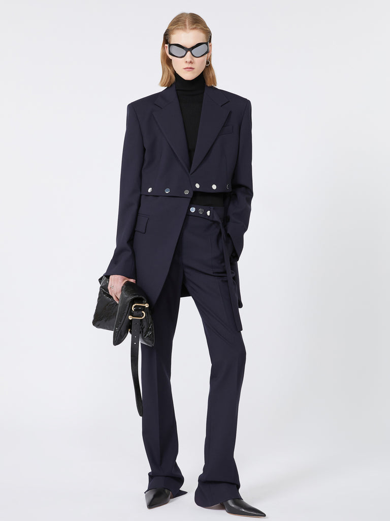 max mara jacket with detachable hem detail
