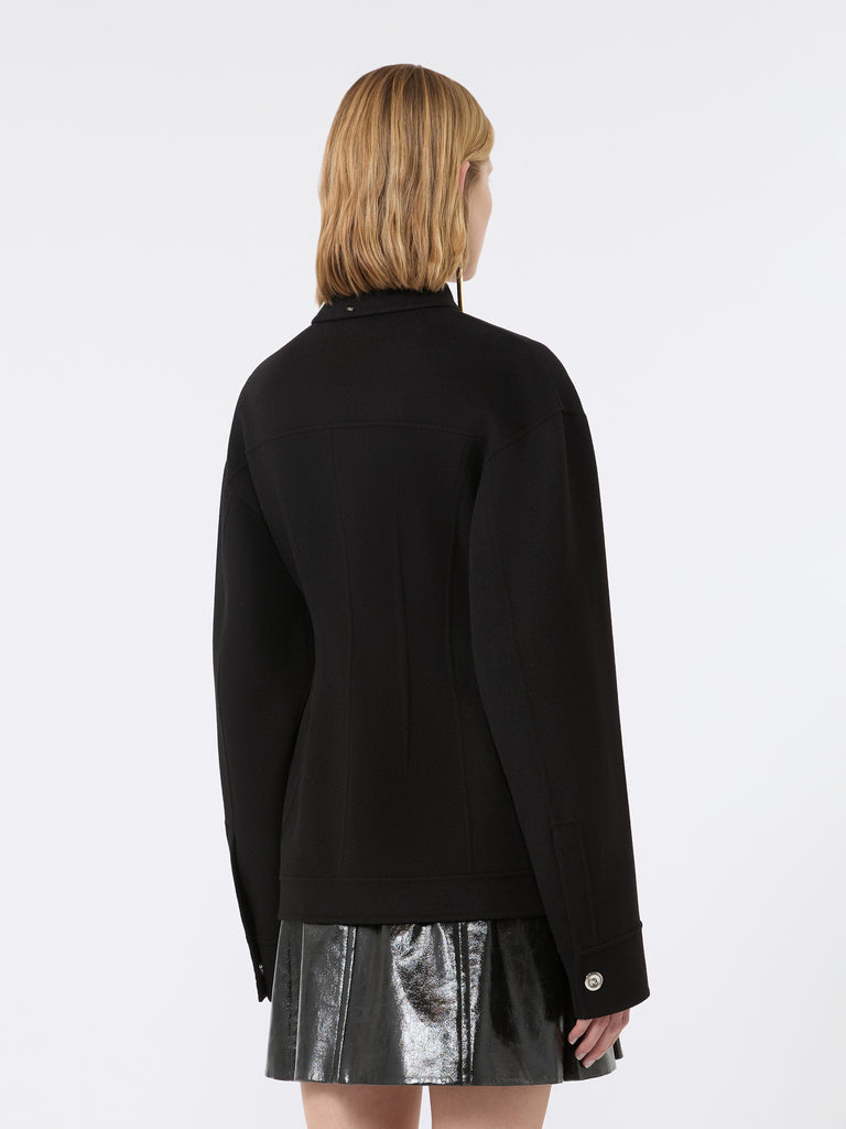 max mara pure wool shaped heavy jacket