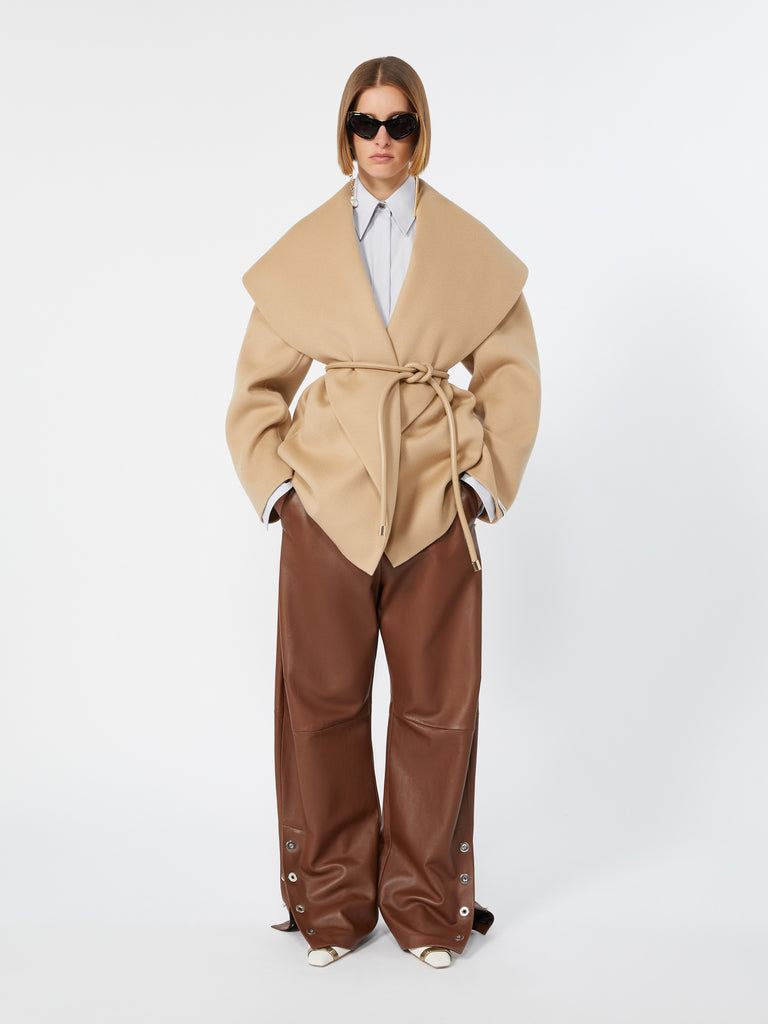 max mara pure wool double fabric jacket