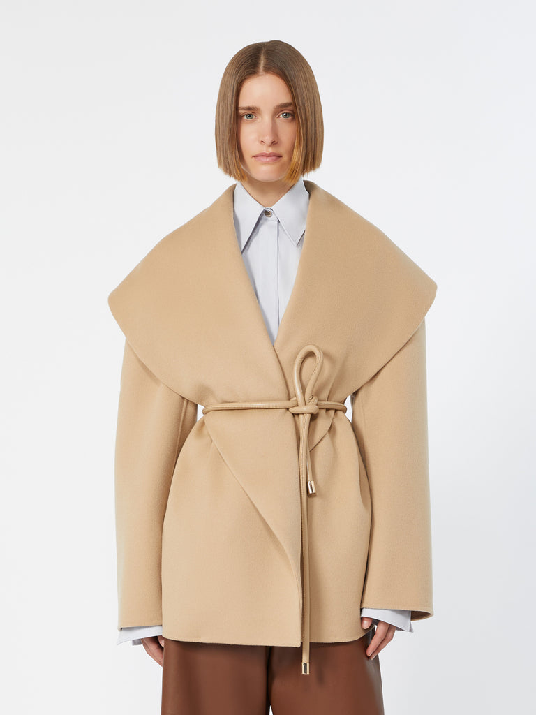 max mara pure wool double fabric jacket