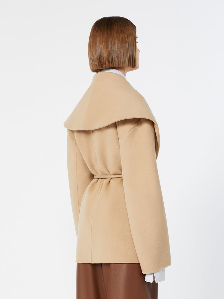 max mara pure wool double fabric jacket