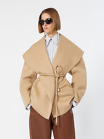 max mara pure wool double fabric jacket for women